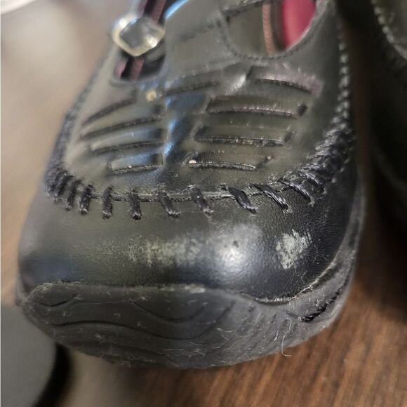 Steve Madden Ponchoo Black Mary Jane Leather Comfort Shoe, Size 8.5 - Picture 10 of 13